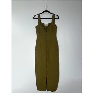Mara Hoffman Dress Olive Green